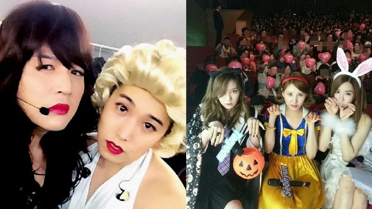 7 Foto Terbaik Selebriti Korea Saat Cosplay Tokoh Kartun