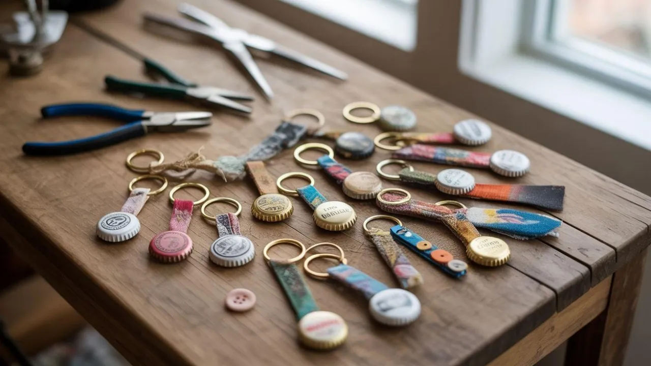 8 Ide DIY Gantungan Kunci dari Barang Bekas, Mudah untuk Pemula dan Berpeluang Cuan