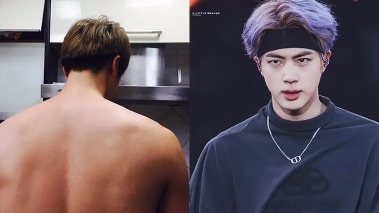 8 Idol Ganteng dengan Pundak Lebar, Fans Auto Ingin Bersandar: Jin BTS - Sehun EXO