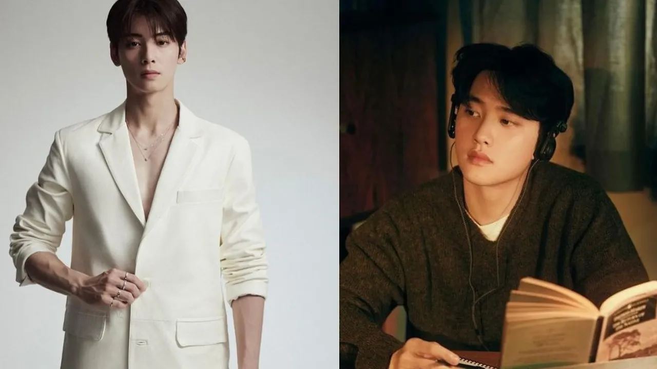 8 Idol K-Pop Pria yang Sukses Jadi Aktor Terkenal dan Daftar Drama Film Mereka, Ada D.O. EXO - Cha Eunwoo Astro