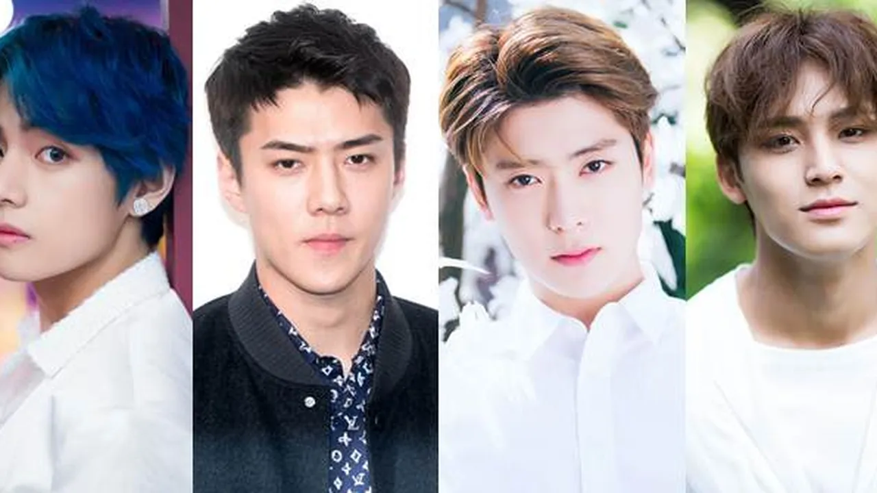 8 Idola yang Punya T-Zone Terbaik di Wajah Tampannya, Ada V BTS dan Sehun EXO