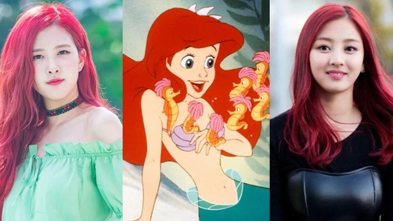 8 K-Pop Idol Berambut Merah Ini Cocok Perankan Ariel 'LITTLE MERMAID'