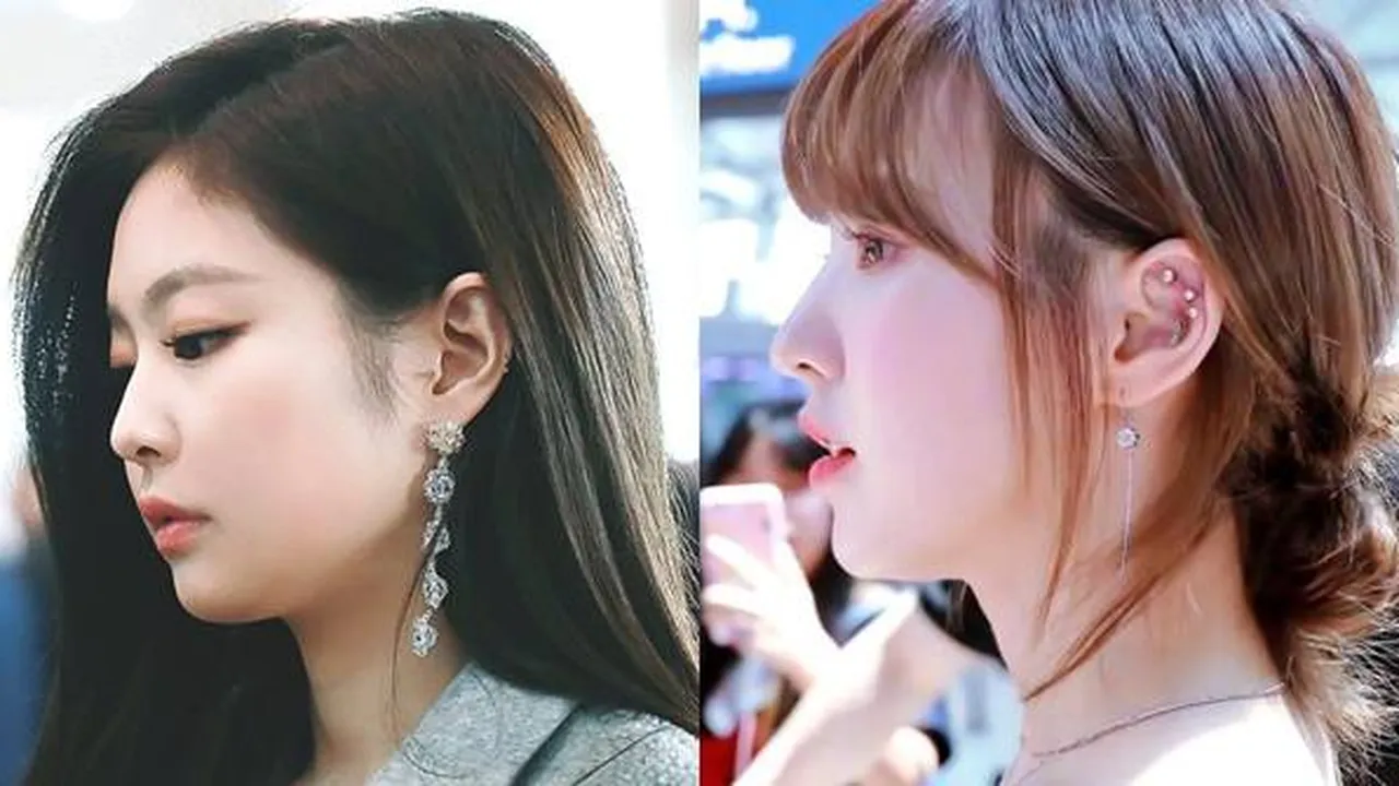 8 K-Pop Idol Cantik Ini Makin Kece Dengan Tindik Kuping Unik, Siapa Saja?