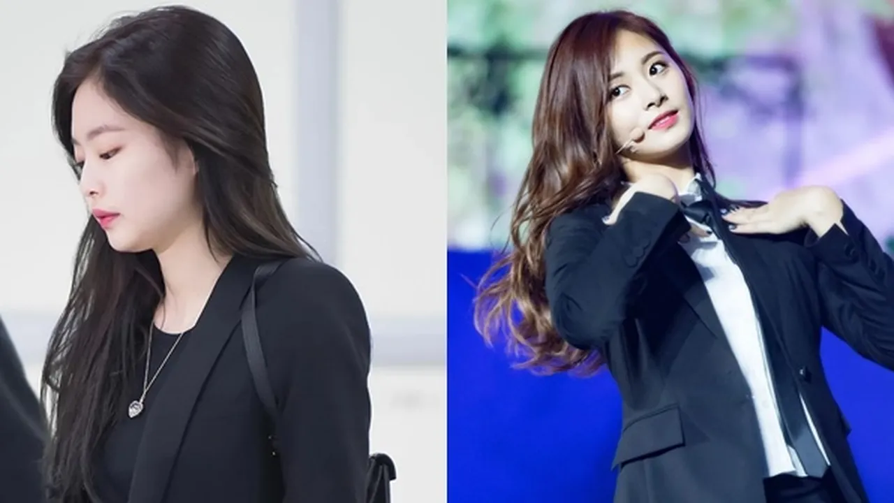 8 K-Pop Idol Cewek Tampil Chic & Cool Pakai Jas, Jennie BLACKPINK - Tzuyu TWICE