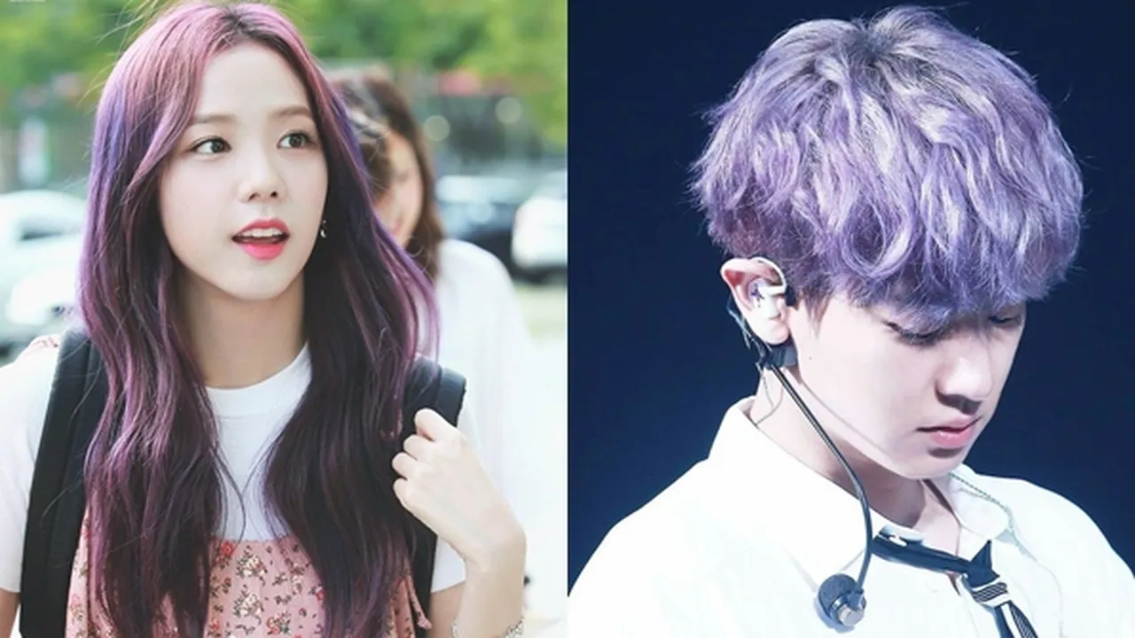 8 K-Pop Idol Ini Tampil Bagaikan Karakter Anime dengan Rambut Ungu 'Lilac'