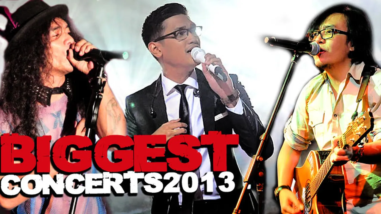 8 Konser Musisi Dalam Negeri Paling Heboh Tahun 2013
