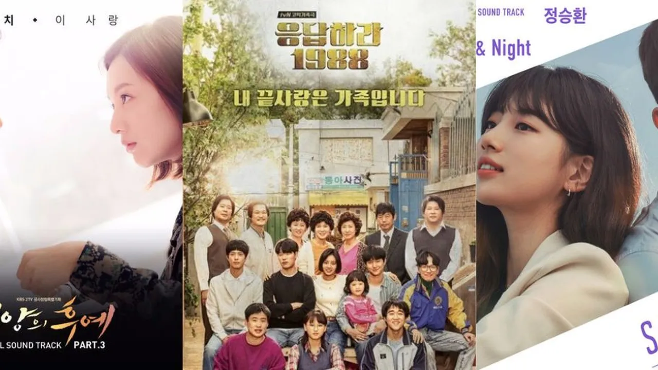 8 OST Drama Korea yang Paling Populer dan Buat Gagal Move On, Ada OST dari 'REPLY 1988' dan 'DESCENDANTS OF SUN'