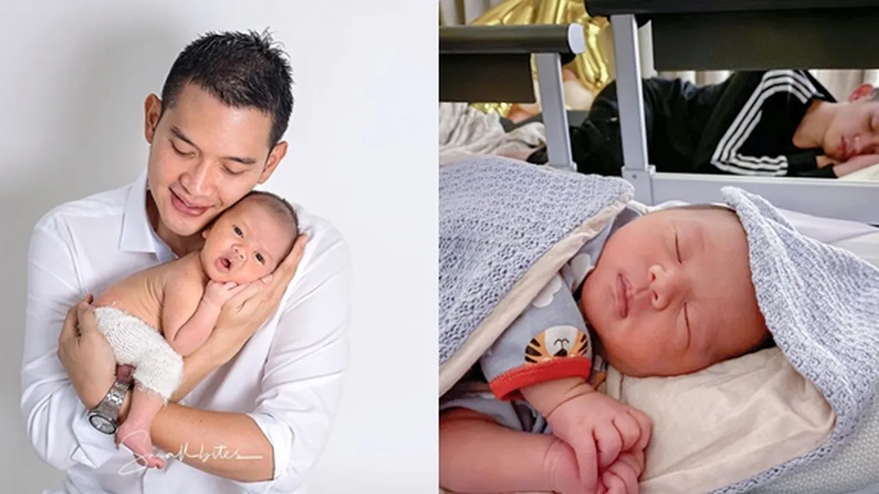8 Pose Kompak Rezky Aditya dan Putranya yang Gemesin, Ayah Anak Sama-Sama Gantengnya