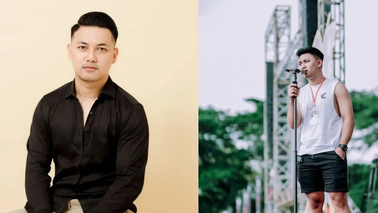 8 Potret Dhimas Prasetyo Kru Check Sound Denny Caknan yang Jadi Sorotan - Disebt Berkharisma Oleh Netizen