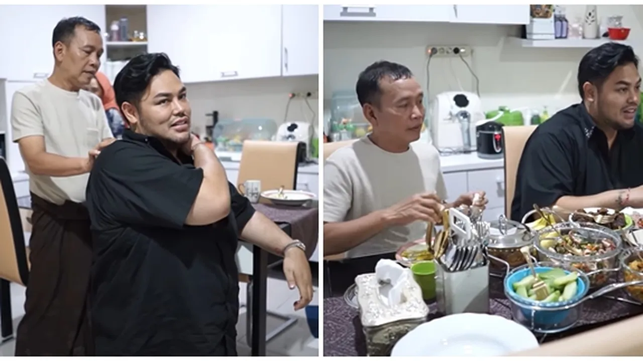 8 Potret Ivan Gunawan dan Ayah Rozak yang Makin Akrab, Bikin Ayu Ting Ting Makin Happy - Netizen: Adem Lihatnya