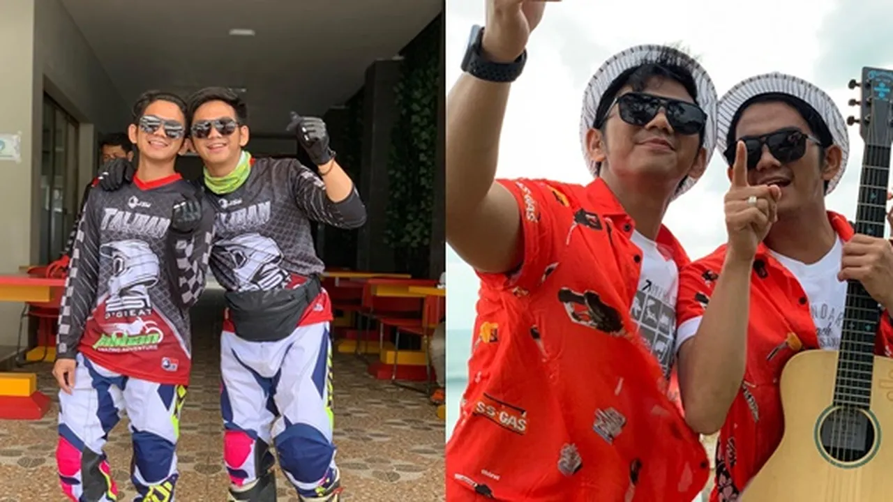8 Potret Kebersamaan Ridho & Rizki DA, Si Kembar yang Saling Menguatkan - Tetap Bareng Meski Beda Status