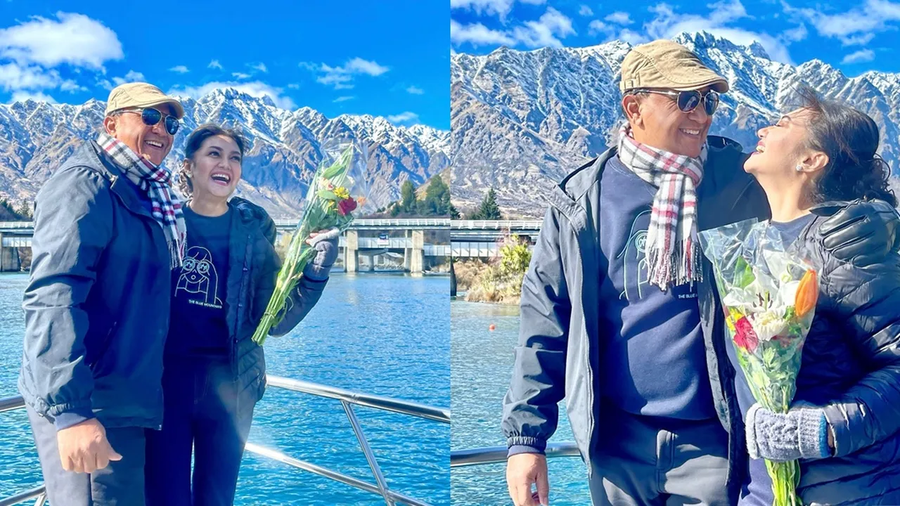8 Potret Liburan Bella Saphira dan Suami, Romantis bak Honeymoon - Bahagianya sampai Sini