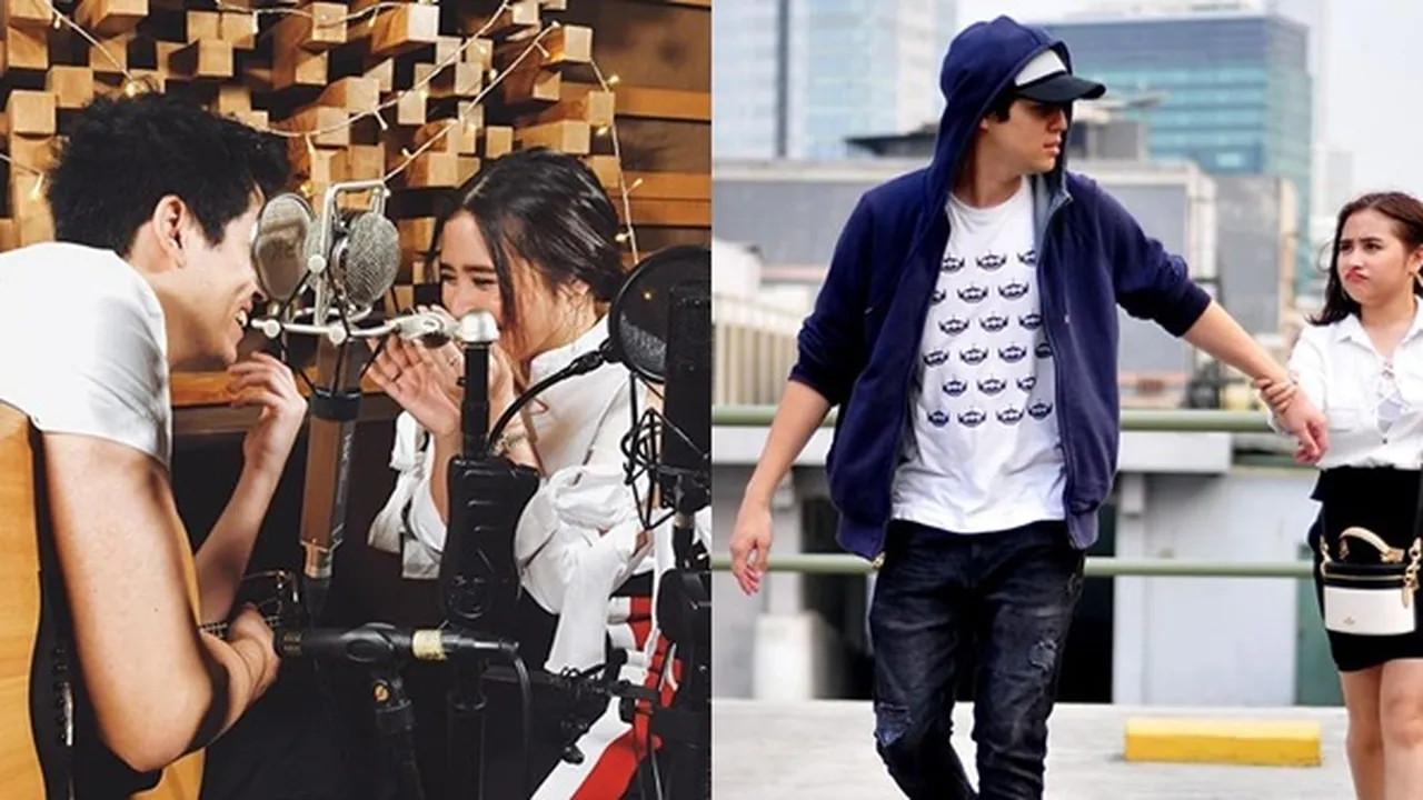8 Potret Prilly Latuconsina & Maxime Bouttier, Pose Kocak - Tulis Kalimat Manis