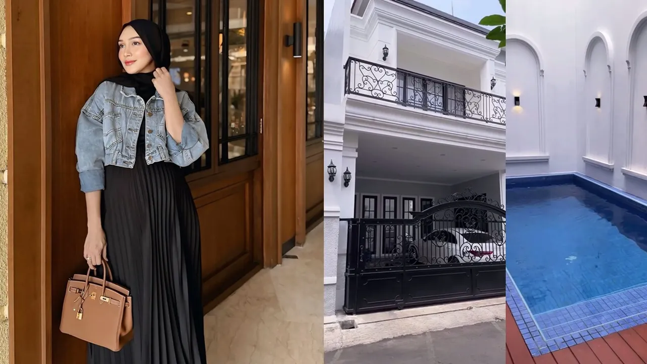 8 Potret Rumah Baru Melody Prima yang Mewah, Bergaya American Classic Modern