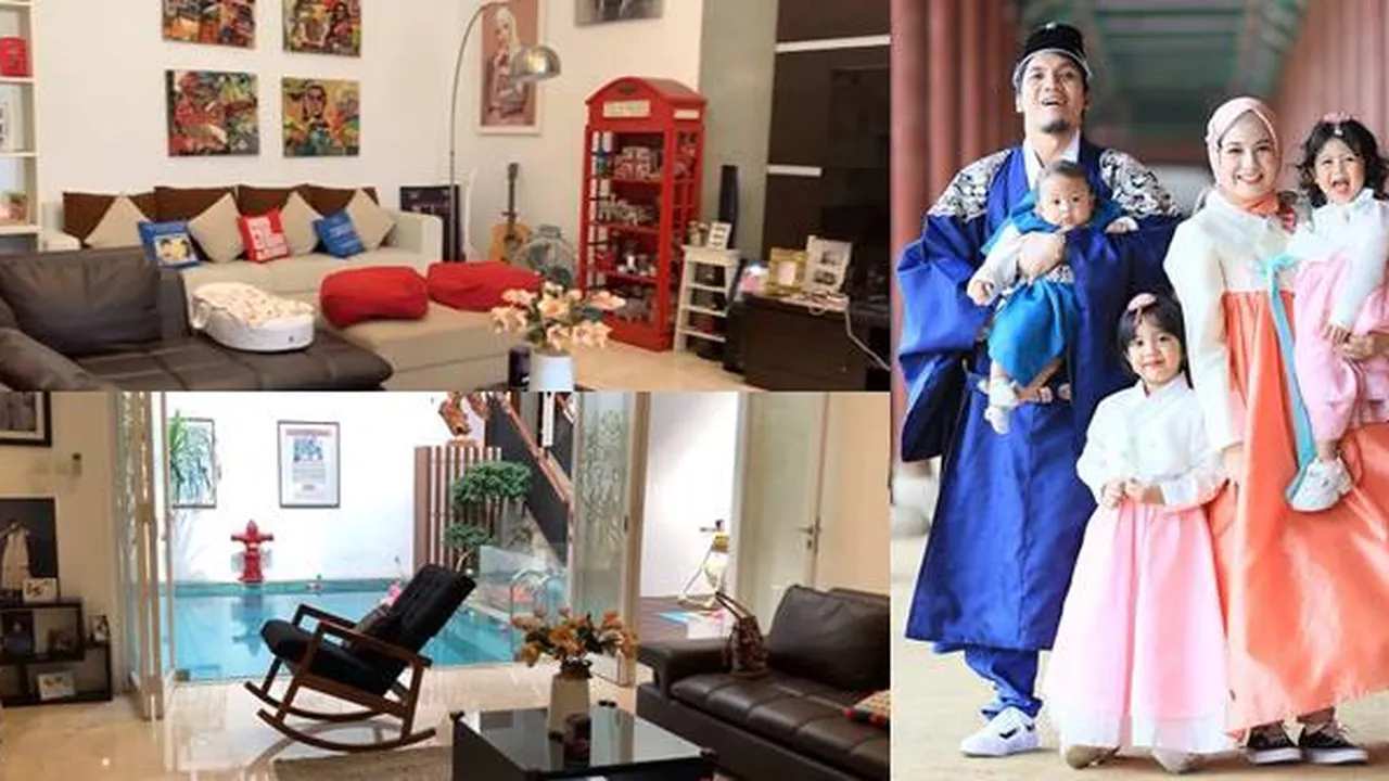 8 Potret Rumah Desta - Natasha Rizky, Instagramable & Koleksi Barang Serba Inggris