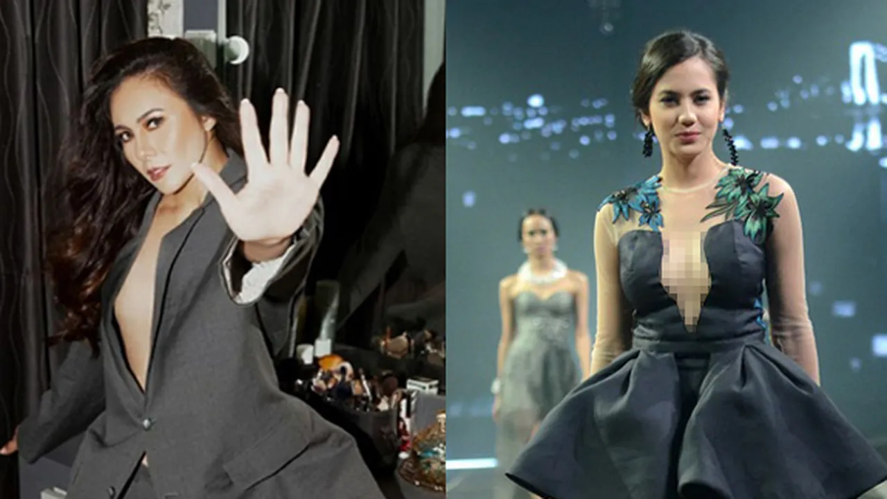8 Potret Selebritis Percaya Diri Tampil Braless, Makin Menawan Sekaligus Seksi