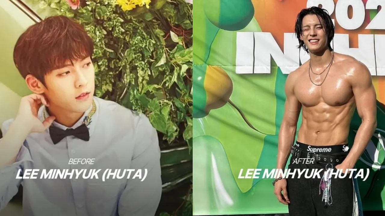 8 Potret Transformasi Artis Korea dari Badan Ceking Sampai Berotot dan Makin Macho (Part 3)