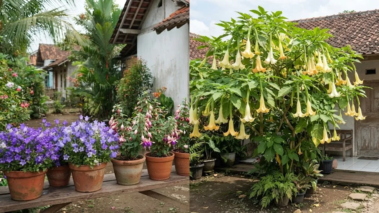 8 Tanaman dengan Bunga Berbentuk seperti Lonceng, Cocok sebagai Tanaman Hias