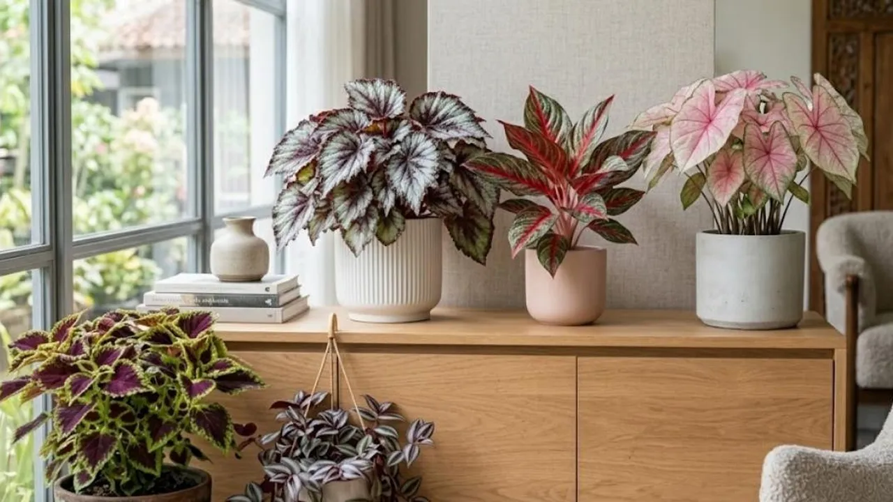 8 Tanaman dengan Warna Daun Menarik untuk Bikin Rumah dan Taman Lebih Hidup