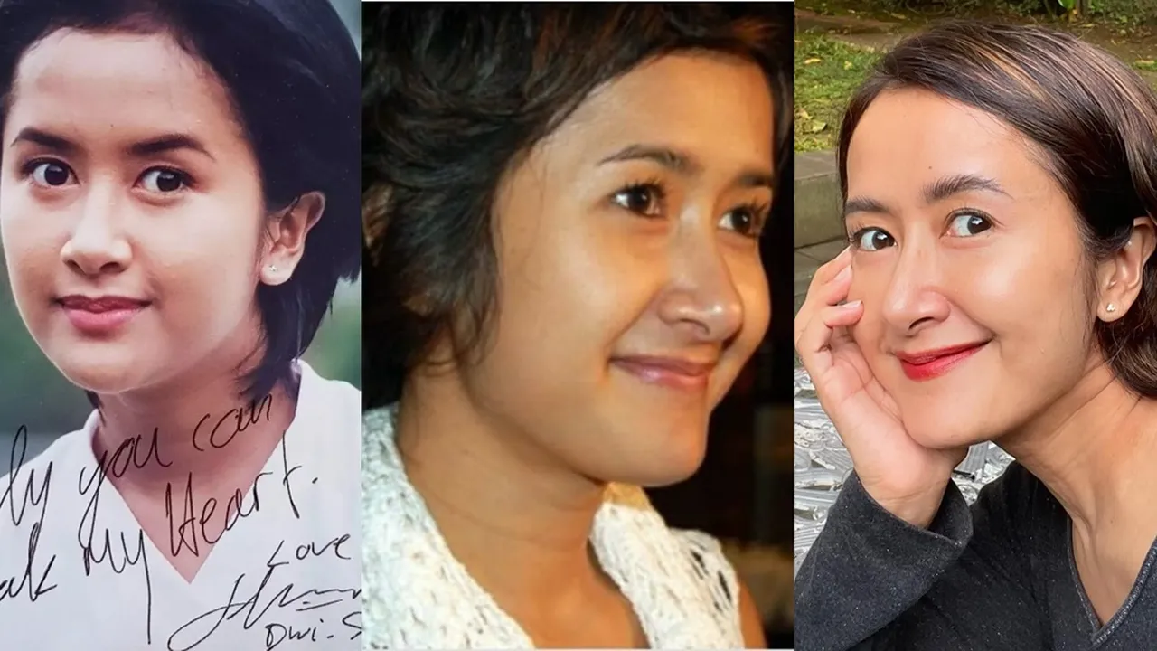 8 Transformasi Widi Mulia yang Tetap Awet Muda, Sering Ditanya Hidungnya Hasil Oplas Apa Bukan?