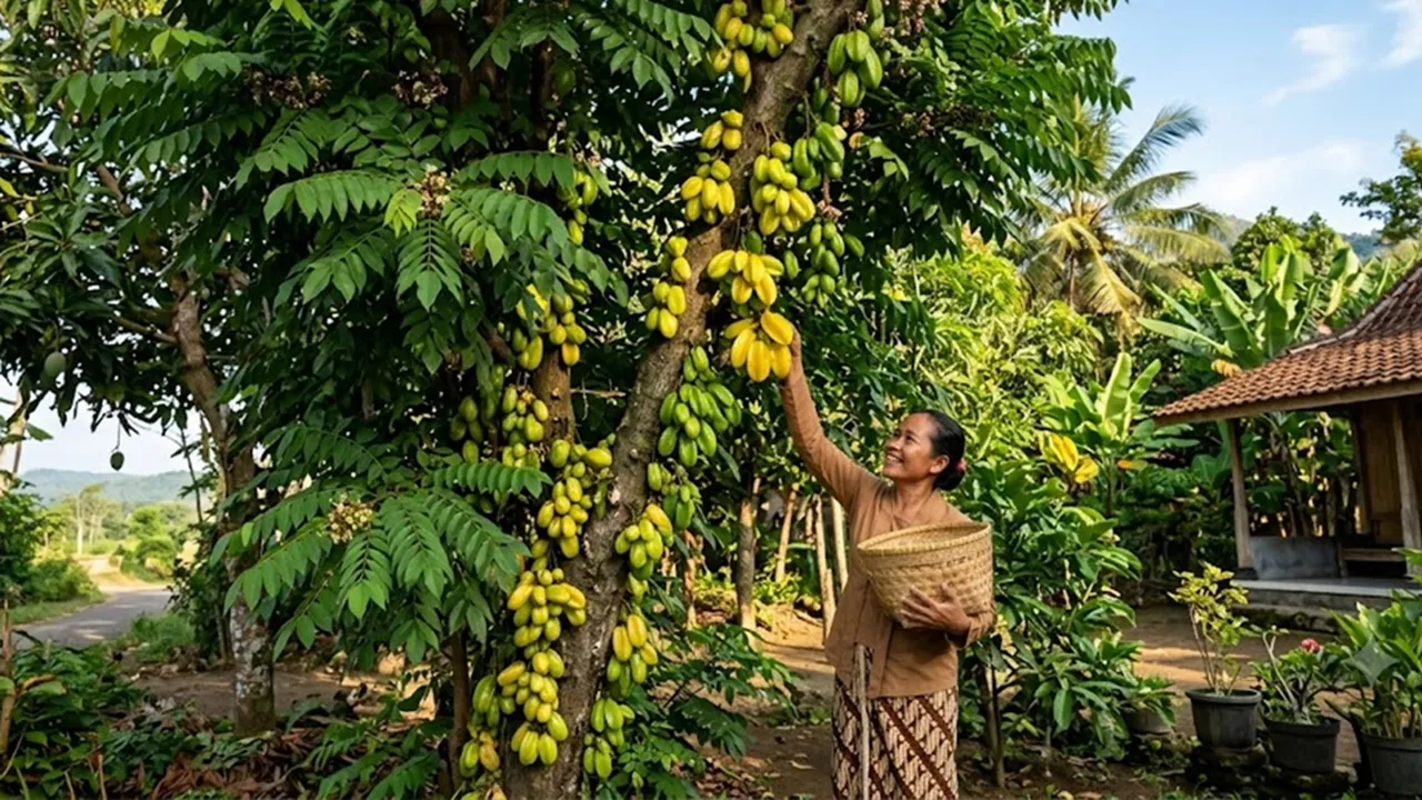 9 Cara Membuat Pohon Belimbing Rajin Berbuah Sepanjang Tahun, Buah Lebat dan Manis