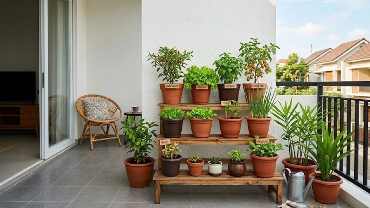 9 Cara Memilih Pot untuk Kebun Sayur Mini di Teras, Bikin Tanaman Tumbuh Subur