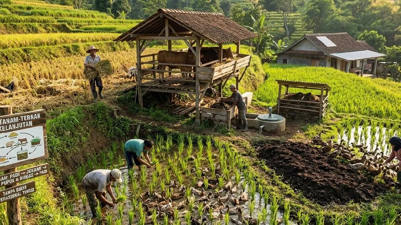 9 Cara Menerapkan Sistem Tanam dan Ternak Terpadu agar Hemat Biaya dan Hasil Maksimal