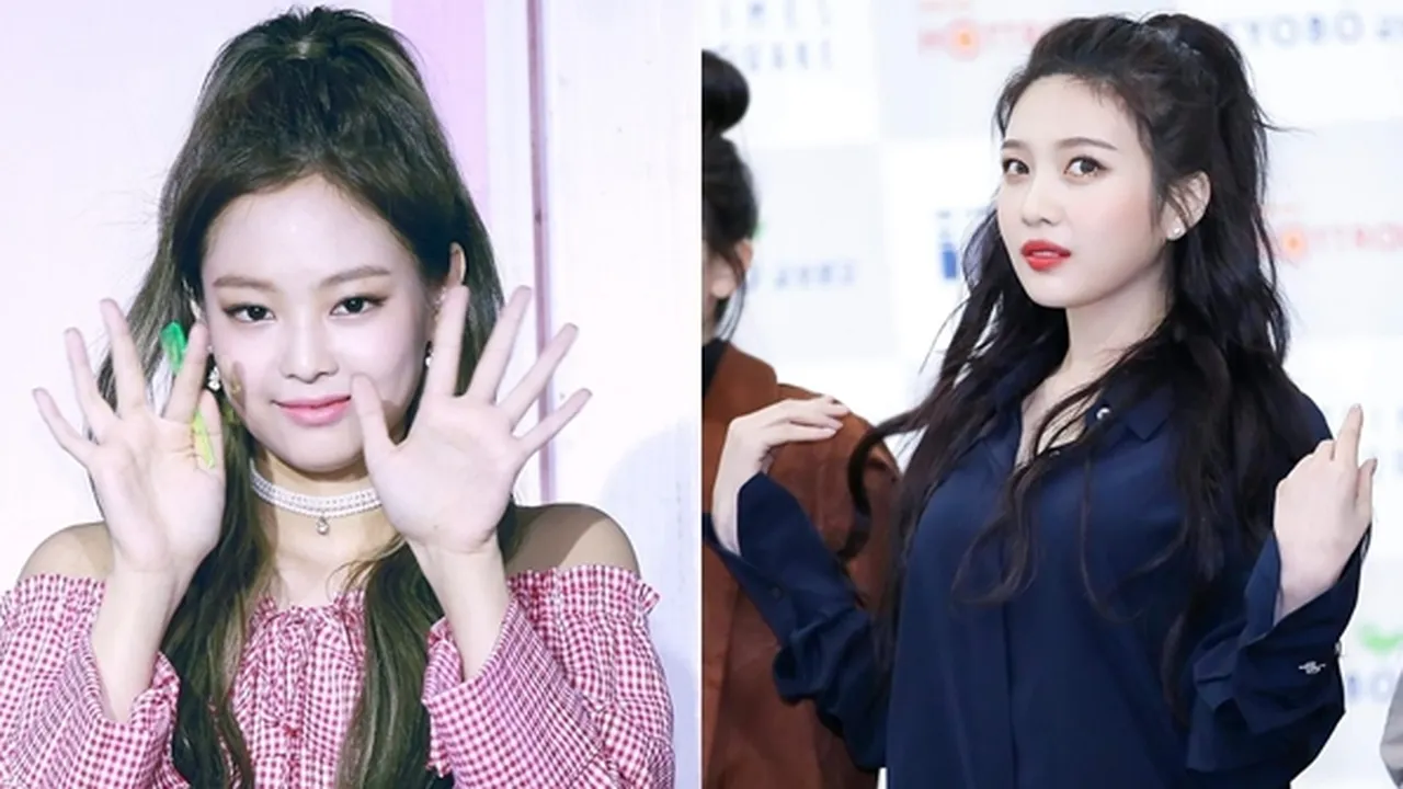9 K-Pop Idol Bak Barbie Gaya Rambut Half Ponytail, Jennie BLACKPINK - Joy Red Velvet