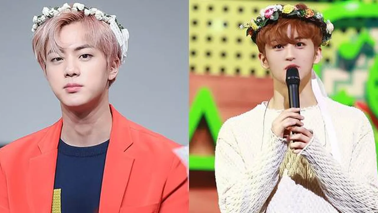9 K-Pop Idol Cowok Pakai Mahkota Bunga, Gantengnya Bikin Klepek-Klepek!