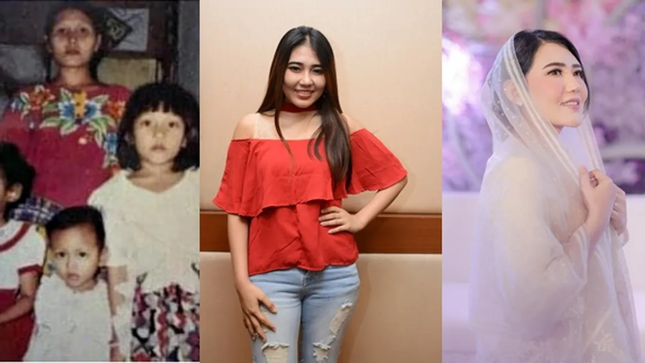 9 Potret Transformasi Via Vallen dari Kecil Sampai Jelang Nikah, Paras Cantiknya Bikin Pangling