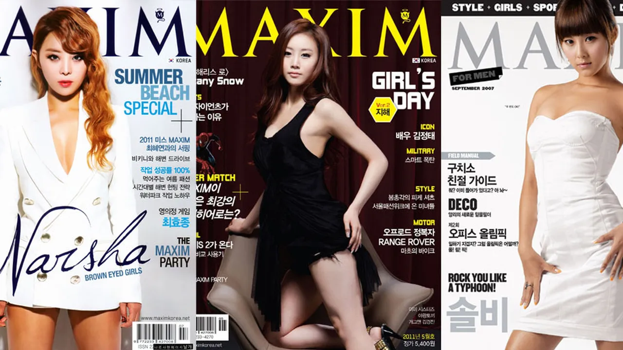 9 Seleb Korea Paling Seksi di Cover Majalah Maxim