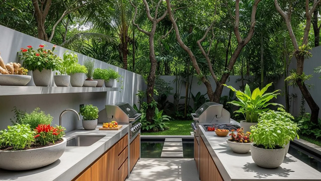 9 Tanaman Rempah Berbunga Cantik untuk Memperindah Dapur Outdoor,  Jadi Estetik dan Fungsional