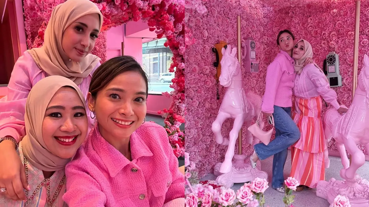 Acha Septriasa Hadiri Acara Ulang Tahun Miska Sungkar di Sidney dengan Tema Serba Pink Acha Septriasa Hadiri Acara Ulang Tahun Miska Sungkar di Sidney dengan Tema Serba Pink
