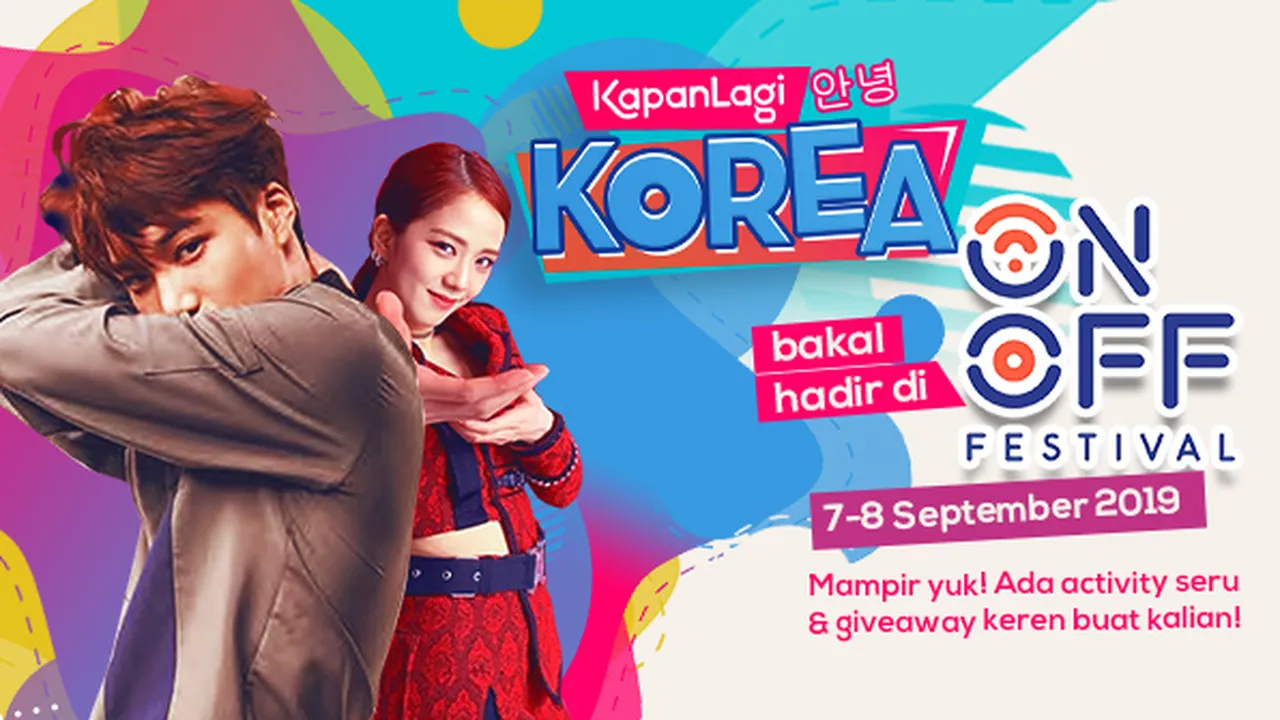Ada Booth KapanLagi Korea di On Off Festival, Bisa 'Nikah' Sama Oppa di Sini!