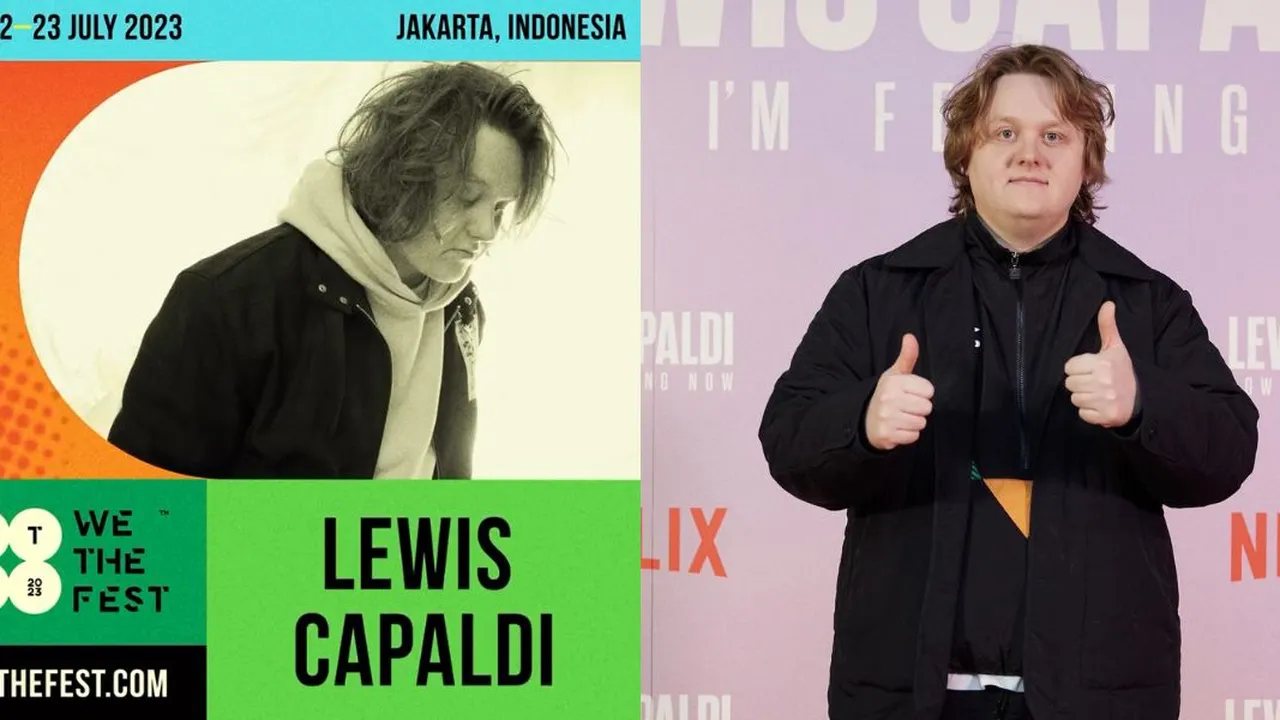 Ada Masalah Dengan Kesehatan, Lewis Capaldi Batal Tampil di We The Fest Jakarta 2023