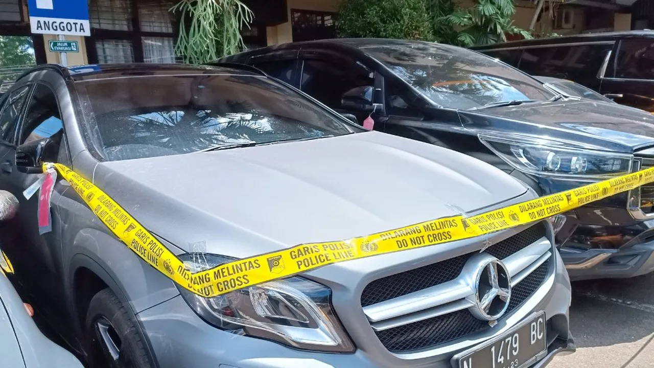 Ada Satu Lagi Mobil Mewah Wahyu Kenzo Jadi Barang Bukti