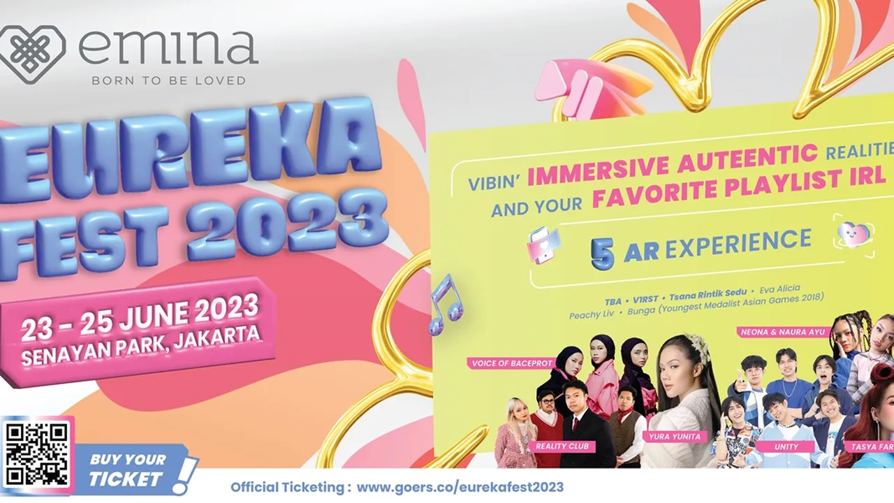 Ada Tasya Farasya Hingga UN1TY, Jangan Lewatkan Serunya Eureka Fest 2023!