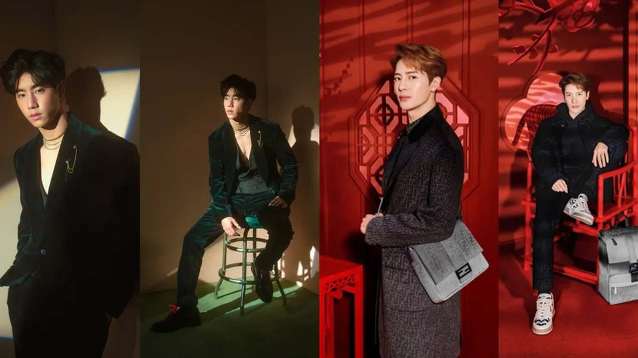 Adu Gaya Mark Tuan dan Jackson Wang GOT7 dalam Balutan Brand Mewah, Siapa Paling Memesona?