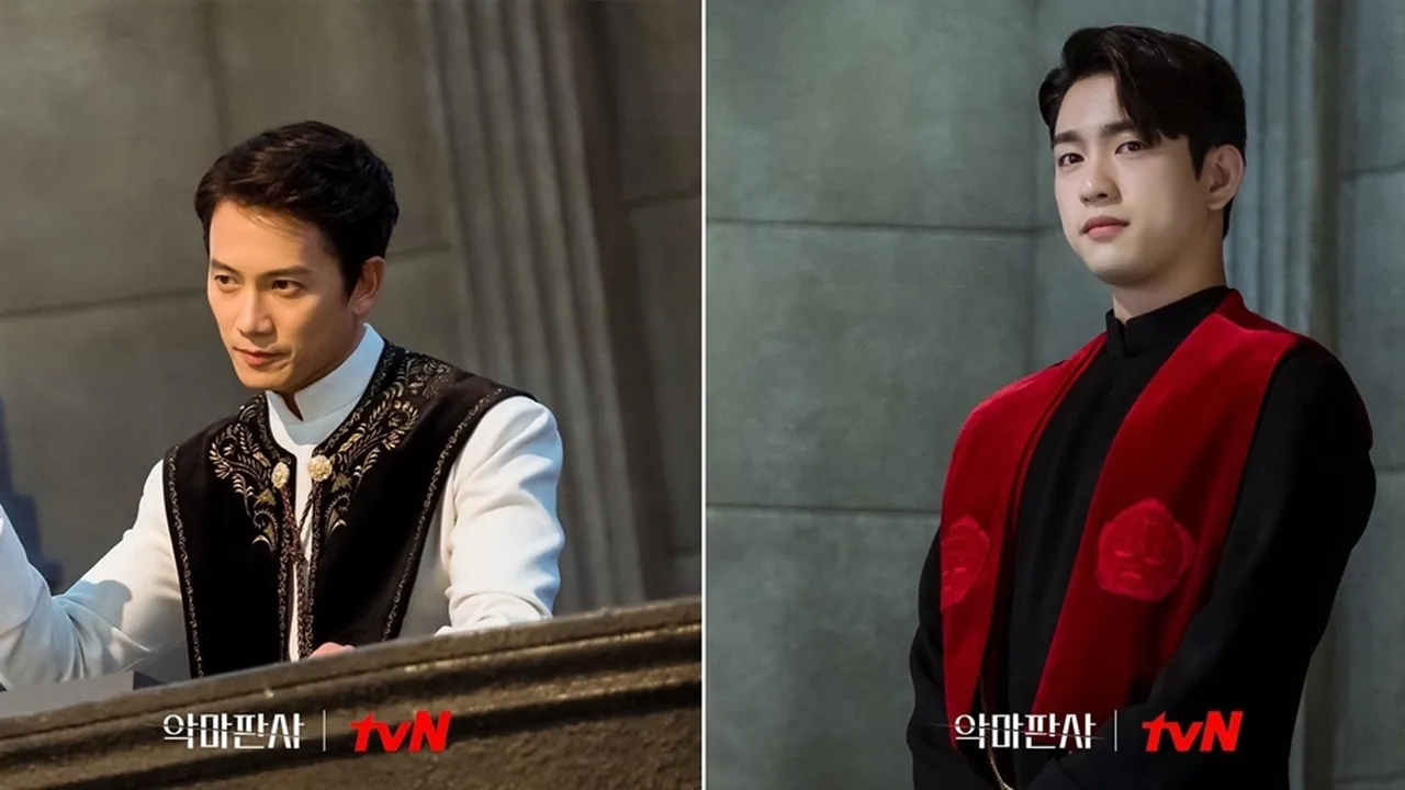 Adu Pesona Ji Sung vs Jin Young, 2 Hakim Tampan Nan Misterius dalam 'THE DEVIL JUDGE'