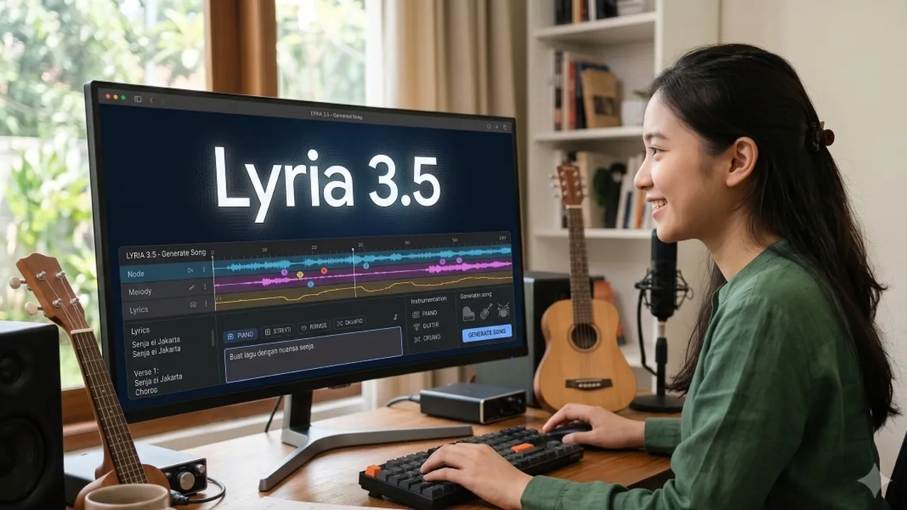 AI Pembuat Lagu Gratis Lyria 3.5 Bisa Bikin Musik Sekelas Studio, Cuma Modal Ketik