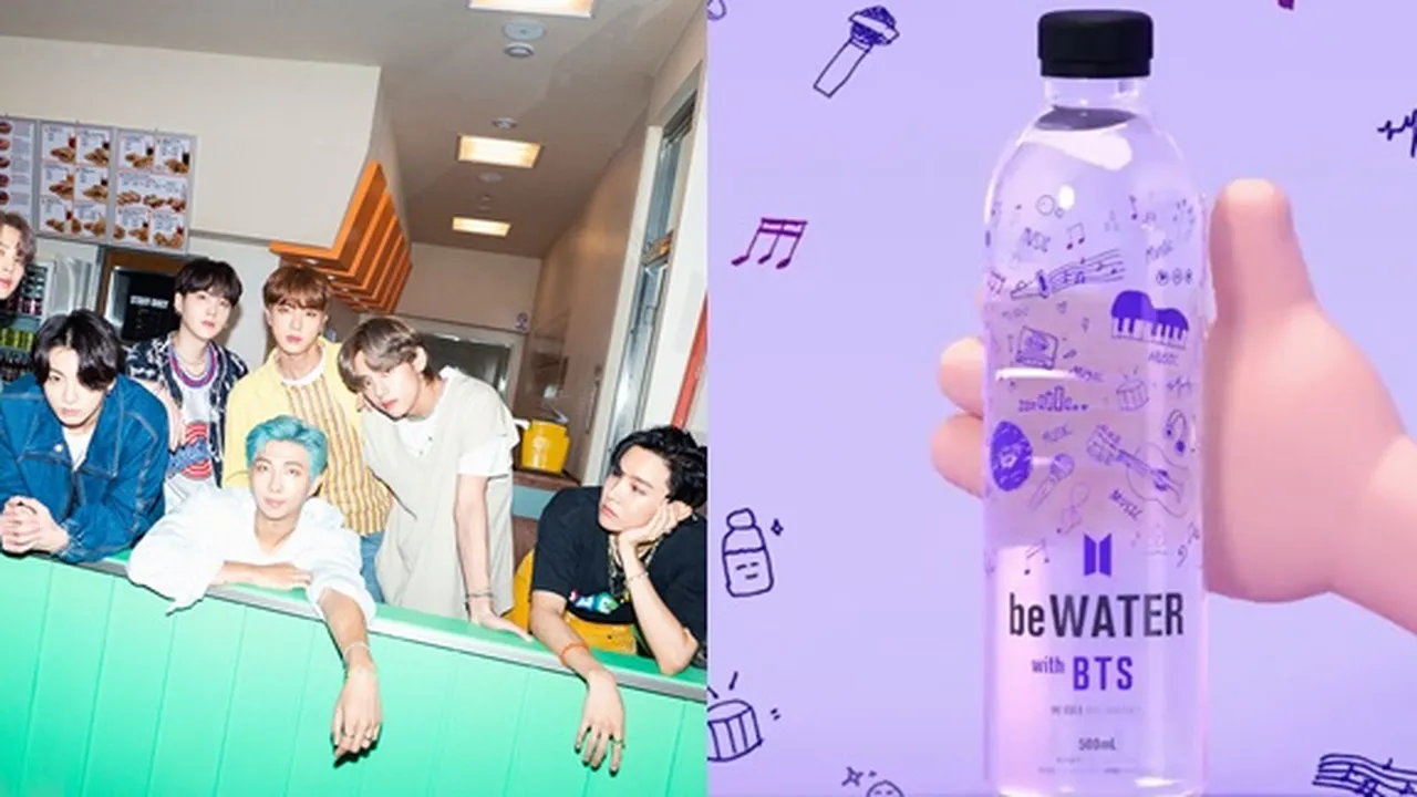 Air Minum Kemasan BE WATER WITH BTS, Merchandise Baru Big Hit Entertainment yang Bikin Fans Heboh Air Minum Kemasan BE WATER WITH BTS, Merchandise Baru Big Hit Entertainment yang Bikin Fans Heboh