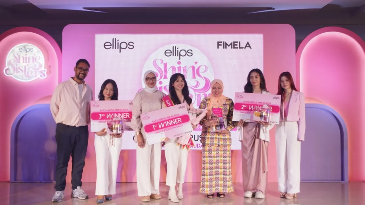 Ajak Mahasiswa Tampil Lebih Percaya Diri dengan #RambutTetapMuda, Ellips Shine Sister Hadir di Universitas Sumatera Utara