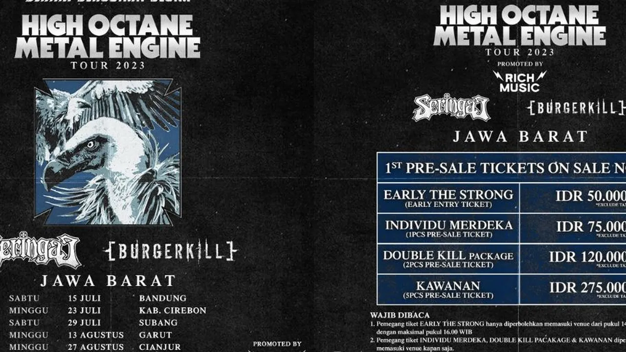 Akhirnya Terwujud Setelah Sekian Lama, Tur Burgerkill X Seringai Akan Manjakan Para Metalhead Indonesia