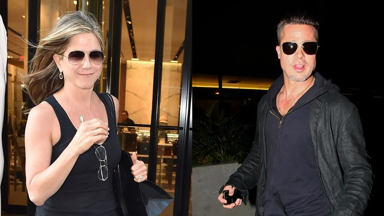 Akur Sama Mantan, Brad Pitt Hadiri Ultah Ke-50 Jennifer Aniston