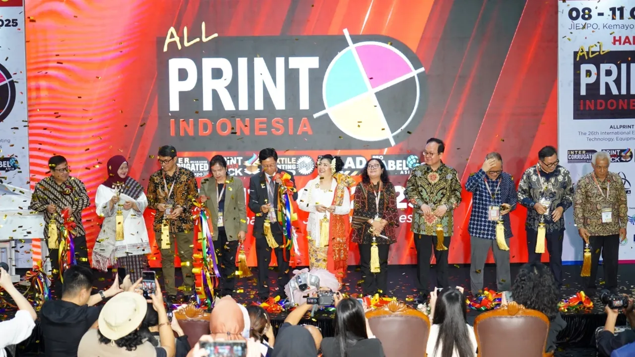 AllPrint Indonesia 2025, Pameran Berskala Internasional yang Diikuti Lebih dari 500 Perusahaan