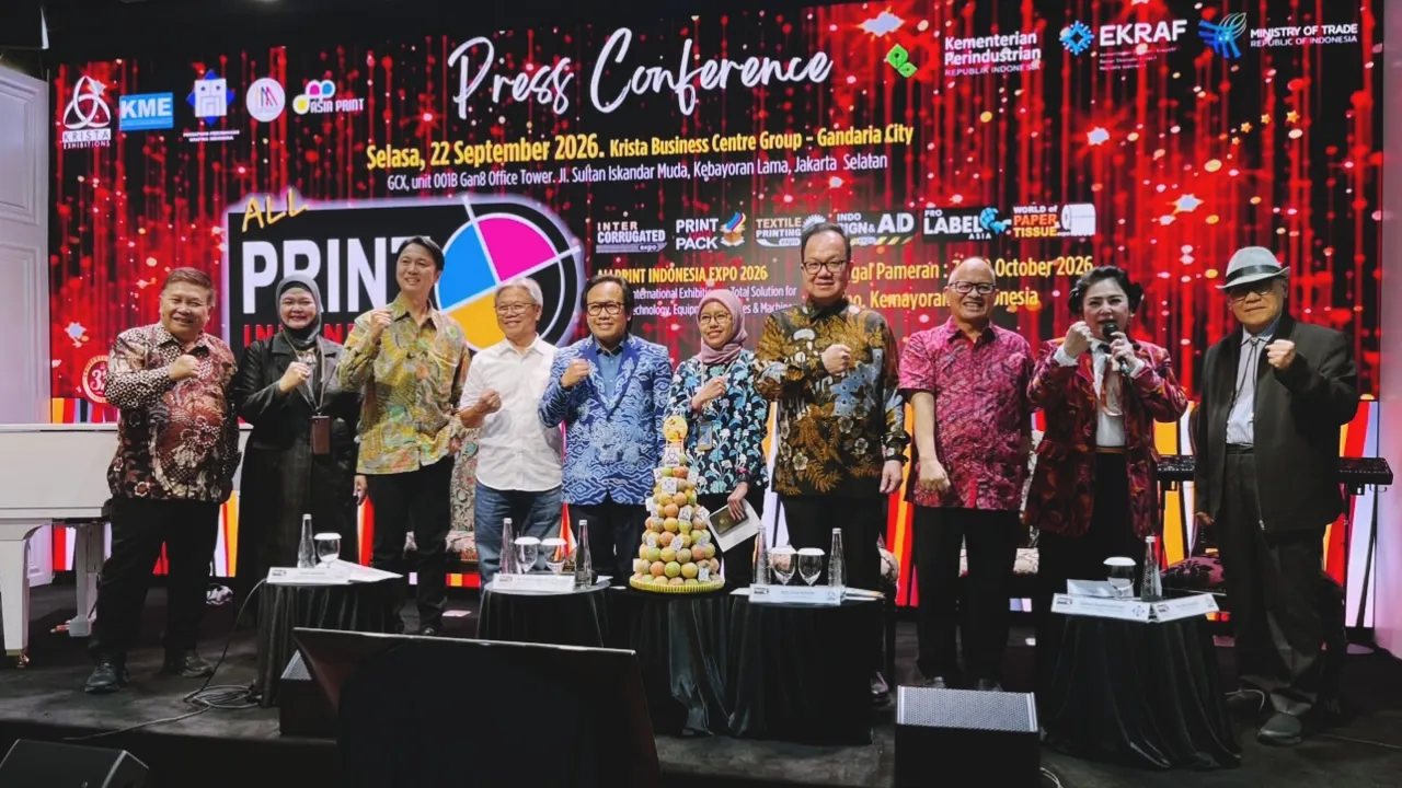 ALLPrint Indonesia 2026 Siap Hadirkan Teknologi Terbaru Industri Percetakan