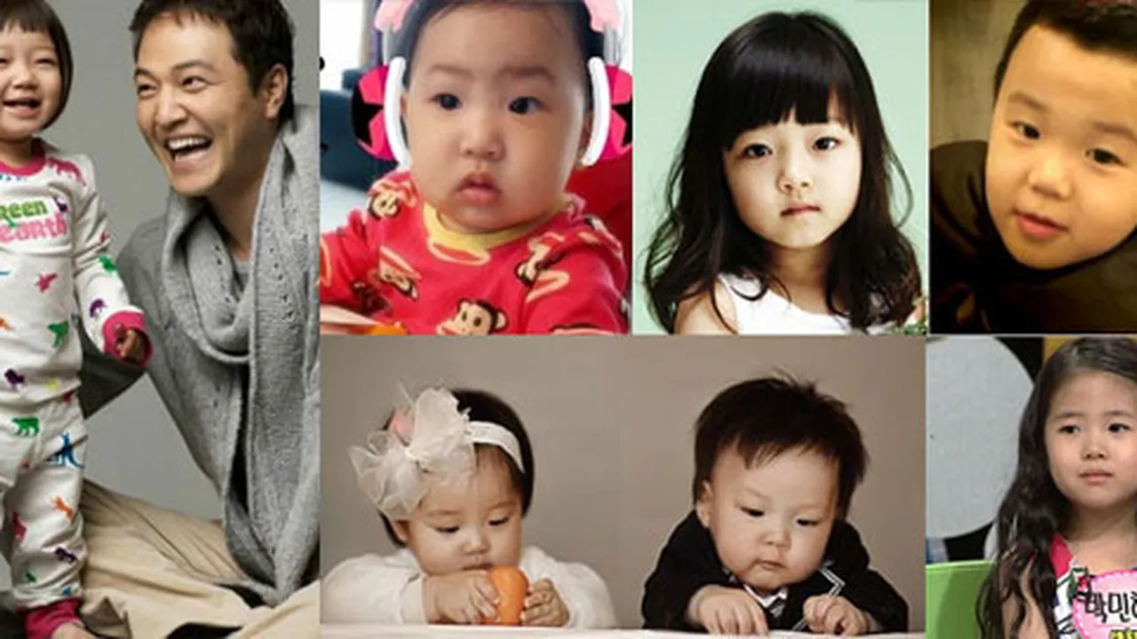 Anak-Anak Selebriti Korea Ini Begitu Imut!