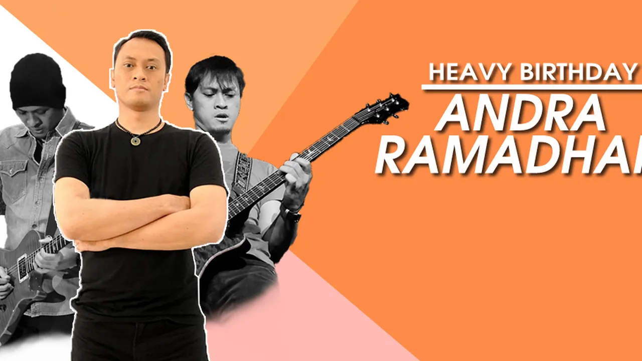 Andra Ramadhan, 43 Tahun Kiprah Sang Gitaris Jenius Indonesia