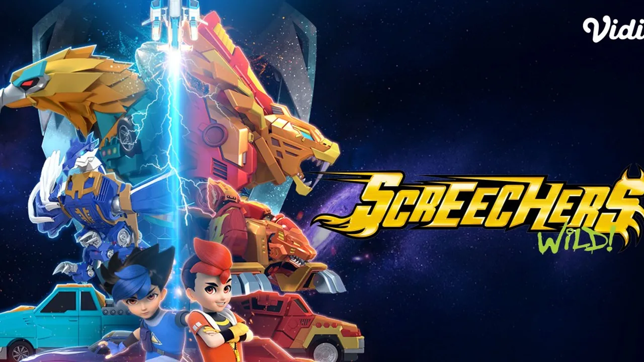 Animasi Screechers Wild Tayang di Vidio, Siap Lihat Transformasi Ganda?