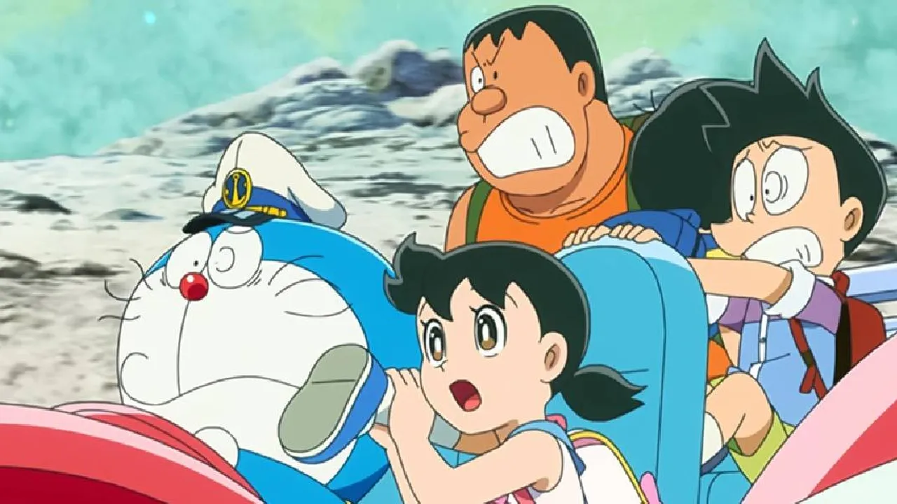 Anime DORAEMON: NOBITA AND THE NEW CASTLE OF THE UNDERSEA DEVIL Masih Kuasai Box Office Jepang